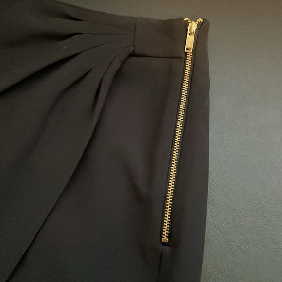 WORTHINGTON Silhouette Pencil Decorative Wrap Skirt, Women’s Size 8, Black - Picture 5 of 8